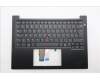 Lenovo 5M11S26834 MECH_ASM FRU KBD WC BEL BL(SRX)UK BK