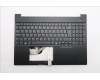Lenovo 5M11S26980 C-Cover with keyboard, Danish, Black, UK