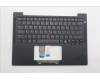 Lenovo 5M11S37548 C-Cover with keyboard, English, Black, Backlight, WWAN, US