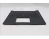 Lenovo 5M11T55175 C-Cover with keyboard, Norwegian, Black, Backlight, Smart Card Reader, UK