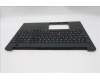 Lenovo 5M11T55398 C-Cover with keyboard, Icelandic, Black, Backlight, WWAN, Number Pad, UK