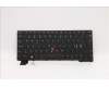 Lenovo 5N21A21768 Keyboard Internal, Nordic, Black, Backlight, UK