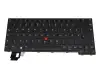 5N21D68245 teclado original Lenovo DE (alemán) negro/negro con retroiluminacion y mouse-stick