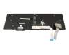 5N21Q49572 teclado original Lenovo BE (belga) negro/negro con retroiluminacion y mouse-stick