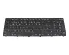 6-80-N15Z0-07A-1 teclado original Clevo DE (alemán) negro/blanco/negro/mate con retroiluminacion