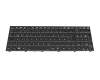 6-90-NL713-19A-1 teclado original Clevo DE (alemán) negro/negro con retroiluminacion