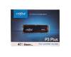 Crucial P3 Plus PCIe NVMe SSD 4TB (M.2 22 x 80 mm) para Lenovo ThinkPad P15v Gen 1 (20TQ/20TR)