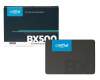 Crucial BX500 SSD 500GB (2,5 pulgadas / 6,4 cm) para HP 550 (ODD-SATA)