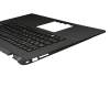 60.MMLN2.010 teclado incl. topcase original Acer DE (alemán) negro/negro