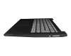 600KCT10 teclado incl. topcase original Lenovo DE (alemán) gris/negro