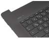 6037B0144704 teclado incl. topcase original HP DE (alemán) negro/negro (DVD) (Óptica: metal negro cepillado)