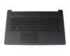 6037B0147805 teclado incl. topcase original IEC FR (francés) negro/negro