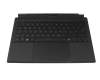 6037B0303213 teclado incl. topcase original IEC DE (alemán) negro/negro con retroiluminacion RGB