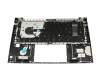 6051B498001 teclado incl. topcase original HP DE (alemán) negro/plateado con retroiluminacion