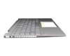 60701B1745003 teclado incl. topcase original HP DE (alemán) plateado/plateado con retroiluminacion