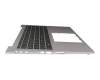 6070B2223502 teclado incl. topcase original HP DE (alemán) antracita/plateado con retroiluminacion