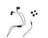 In-Ear-Headset 3.5mm para Acer Iconia One 7 (B1-7A0)