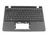 65100118KA01 teclado incl. topcase original Acer DE (alemán) negro/negro