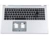 Acer 6B.A6MN2.001 COVER.UPPER.SILVER.W/KB.US-INT