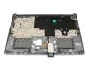 6B.ATHN7.015 teclado incl. topcase original Acer DE (alemán) negro/plateado