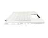 6B.C61N1.009 teclado incl. topcase original Acer DE (alemán) blanco/blanco con retroiluminacion