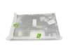 6B.C61N1.009 teclado incl. topcase original Acer DE (alemán) blanco/blanco con retroiluminacion