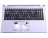 6B.EGZN2.001 Acer COVER.UPPER.GRAY.W/KB.US-INT