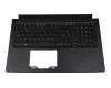 6B.GY9N2.013 teclado incl. topcase original Acer CH (suiza) negro/negro