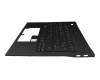 6B.H98N7.011 teclado incl. topcase original Acer DE (alemán) negro/azul/negro con retroiluminacion