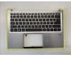 Acer 6B.HFDN1.016 COVER.UPPER.SILVER.W/KB.ITALIAN.BL