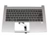 6B.HJEN8.020 teclado incl. topcase original Acer DE (alemán) negro/canaso con retroiluminacion