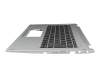 6B.HQ7N1.029 teclado incl. topcase original Acer CH (suiza) negro/plateado con retroiluminacion