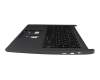 6B.HS4N7.015 teclado incl. topcase original Acer DE (alemán) negro/negro