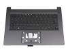 6B.HVVN7.011 teclado incl. topcase original Acer DE (alemán) negro/negro