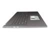 6B.J02N8.019 teclado incl. topcase original Acer CH (suiza) gris/canaso con retroiluminacion