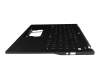 6B.J43N7.011 teclado incl. topcase original Acer DE (alemán) negro/negro con retroiluminacion