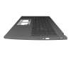 6B.K3BN2.019 teclado incl. topcase original Acer FR (francés) gris/canaso con retroiluminacion