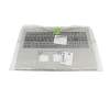 6B.KBRN2.014 teclado incl. topcase original Acer DE (alemán) negro/canaso con retroiluminacion
