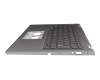 6B.KHKN7.025 teclado incl. topcase original Acer CH (suiza) gris/canaso con retroiluminacion