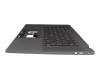 6B.KNSN2.011 teclado incl. topcase original Acer DE (alemán) antracita/antracita