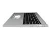6B.KRYN7.043 teclado incl. topcase original Acer DE (alemán) negro/plateado
