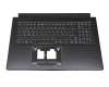 6B.QB6N2.014 teclado incl. topcase original Acer DE (alemán) negro/negro con retroiluminacion