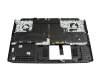 6B.QCHN2.015 teclado incl. topcase original Acer CH (suiza) negro/negro con retroiluminacion