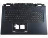 Acer 6B.QGVN2.001 COVER.UPPER.BLACK.W/KB.US-INT.BL