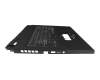 6B.QP9N7.026 teclado incl. topcase original Acer CH (suiza) negro/transparente/negro con retroiluminacion