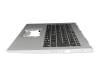 6BA2KN2014 teclado incl. topcase original Acer DE (alemán) negro/plateado