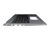 6BA4EN1020 teclado incl. topcase original Acer DE (alemán) negro/plateado con retroiluminacion