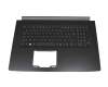 6BGSUN2016 teclado incl. topcase original Acer FR (francés) negro/negro