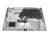 6BKHKN7011 teclado incl. topcase original Acer DE (alemán) gris/canaso con retroiluminacion