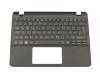 6BMYKN7010 teclado incl. topcase original Acer DE (alemán) negro/negro